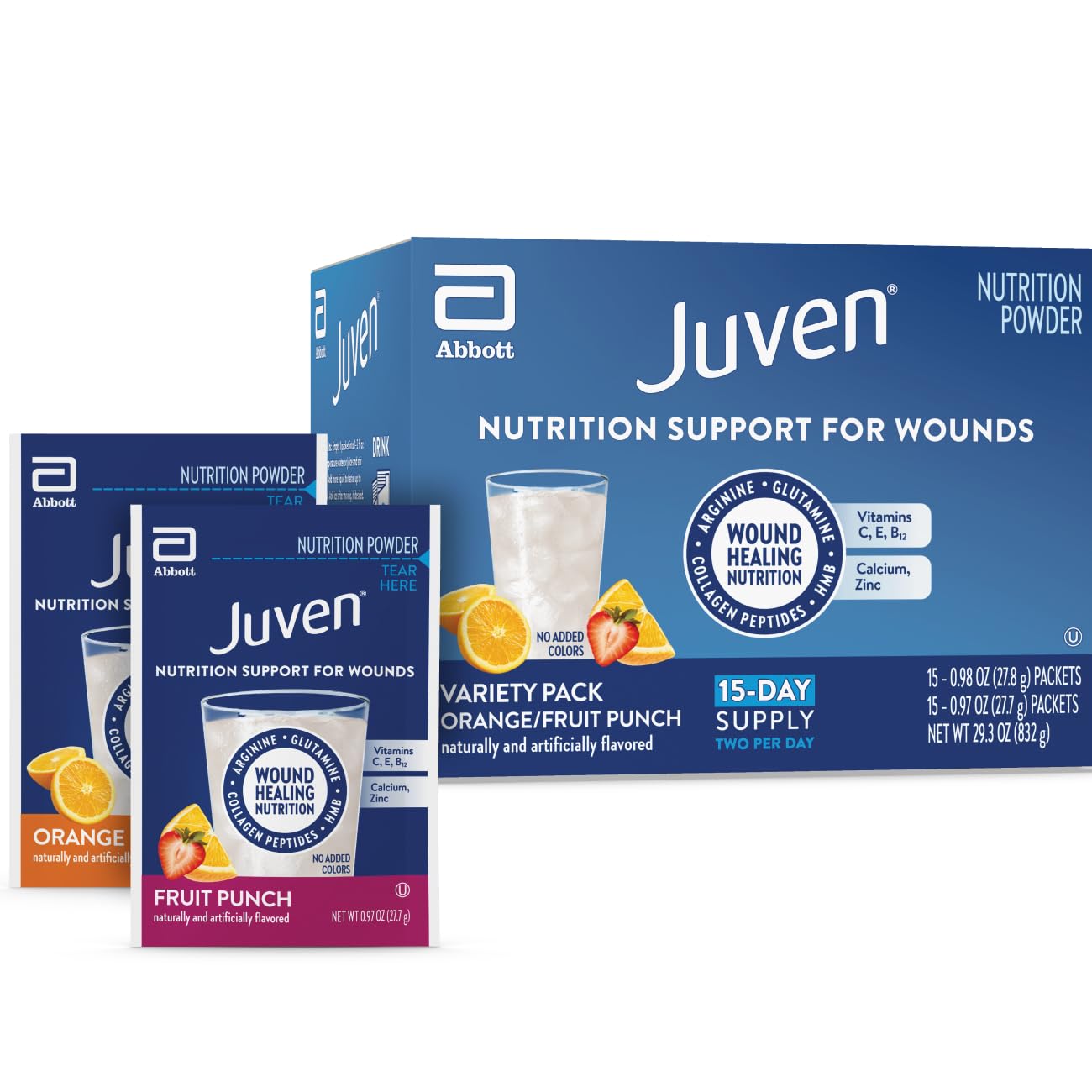 Juven Nutrition Support for Wound Healing, Pineapple Coconut, 14ct
