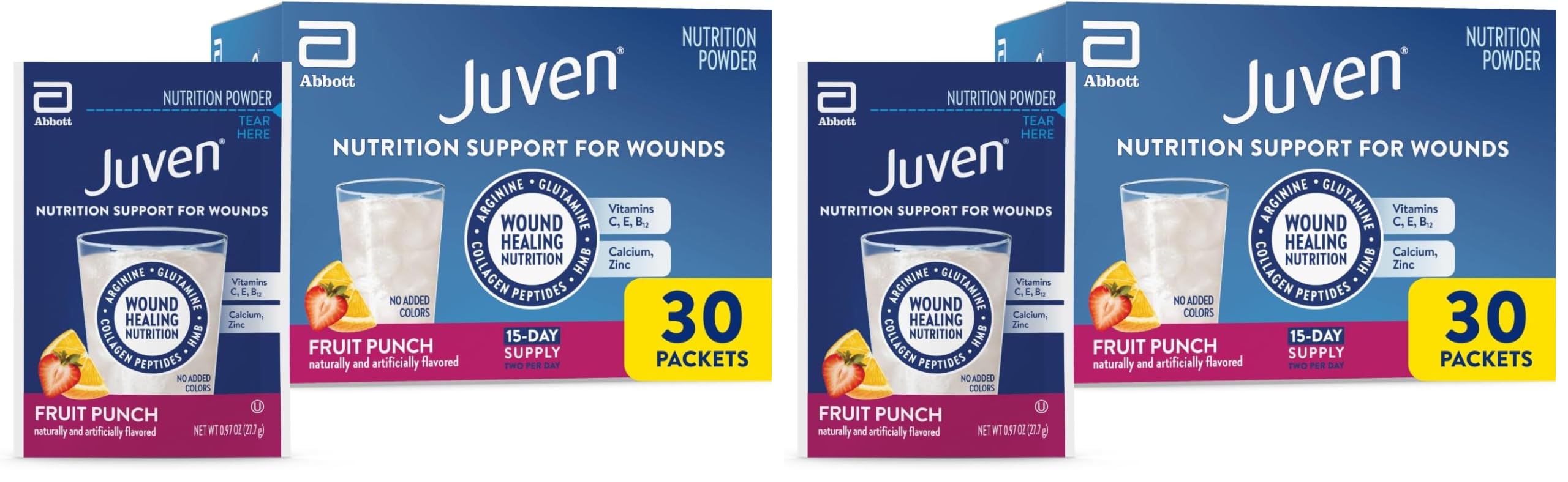 Juven Nutrition Support for Wound Healing, Pineapple Coconut, 14ct
