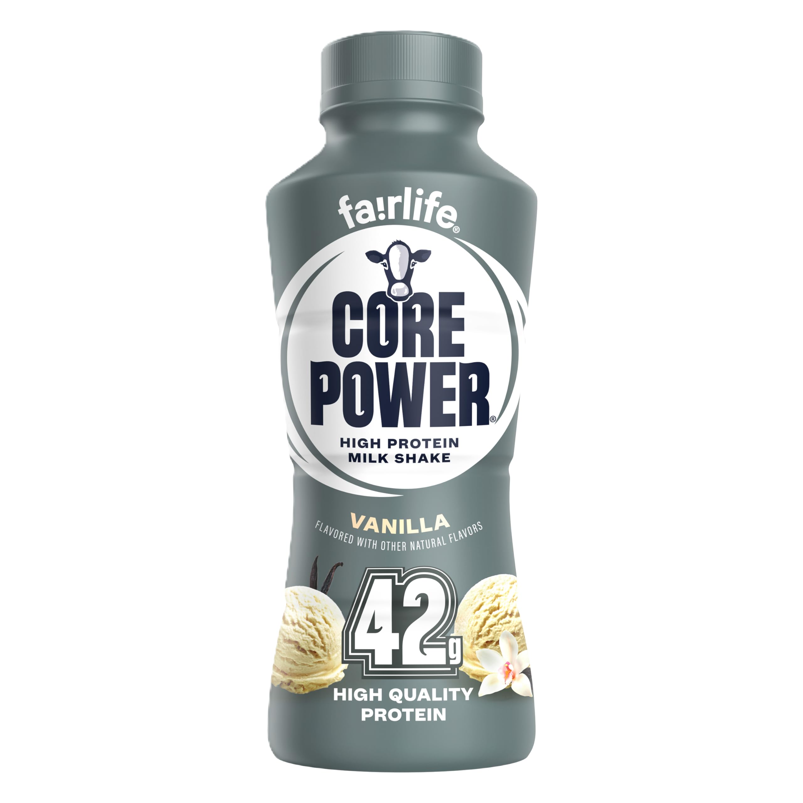 Core Power Elite High Protein Shake, Chocolate, 42g Bottle, 14oz, 12 Pack