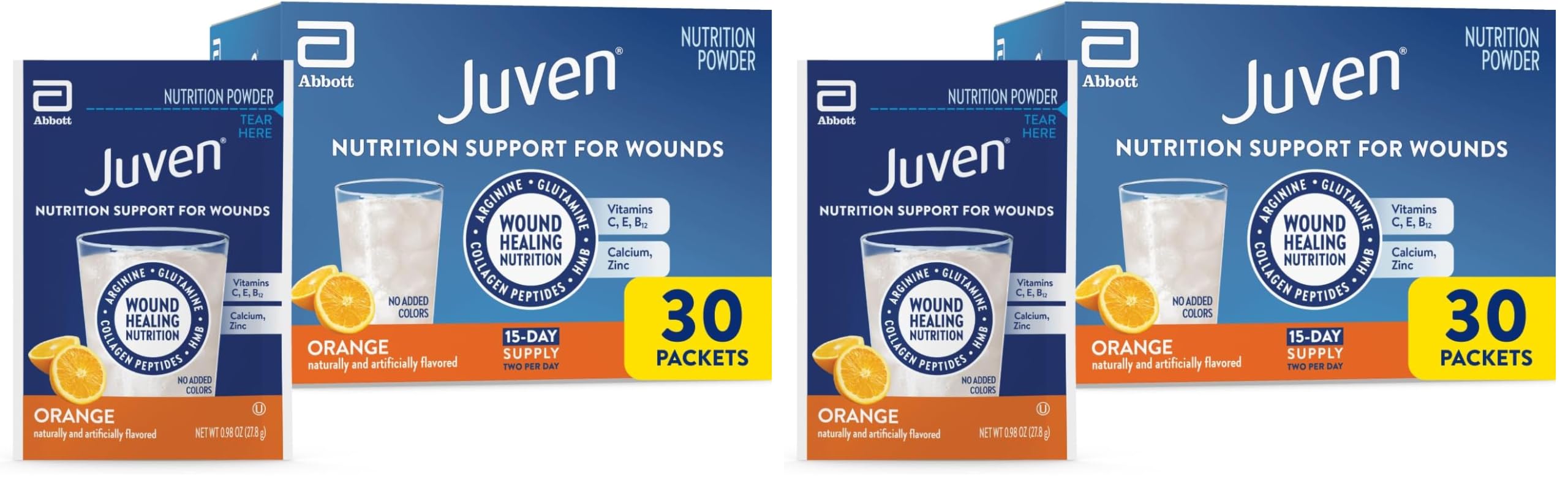 Juven Nutrition Support for Wound Healing, Pineapple Coconut, 14ct